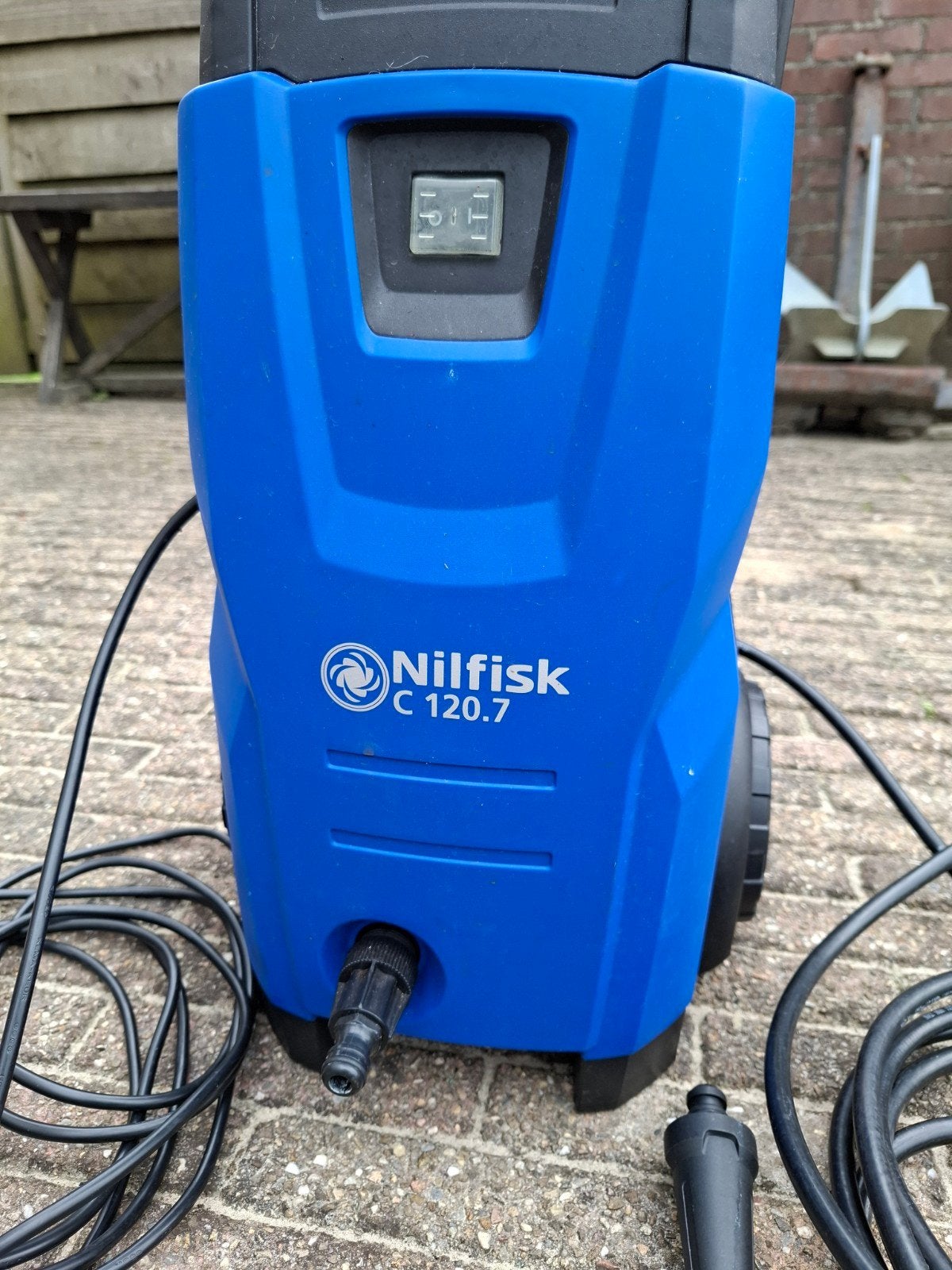 Nilfisk C 120.7 Hogedrukreiniger met verlengslang, Ophalen of Verzenden, Zo goed als nieuw, Elektrisch, Nilfisk