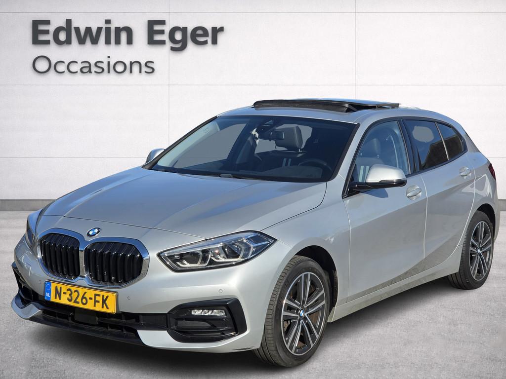 BMW 1-serie 118i Business Edition | Sportline | Panoramadak, Auto's, BMW, 12 maanden, 136 pk, Gebruikt, Leder en Stof