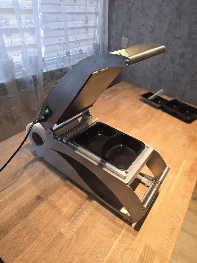 Professionele Topseal / Traysealer – RVS – Horeca kwaliteit, Zakelijke goederen, Horeca | Keukenapparatuur, Ophalen, Gebruikt
