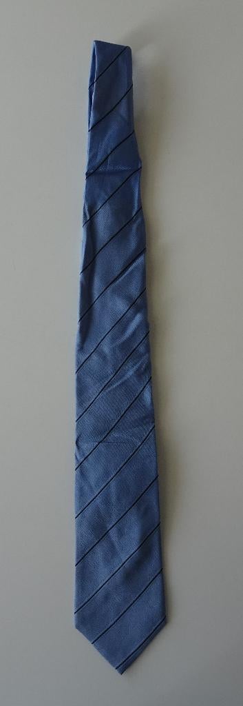 Stropdas in het Lichtblauw van Zijde, Kleding | Heren, Stropdassen, Ophalen, Zo goed als nieuw, Blauw