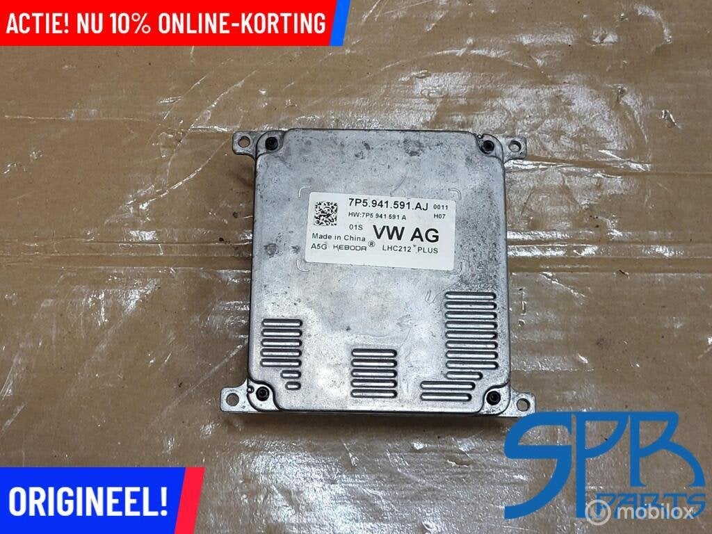 Vw GOLF 7 VII 7.5 FACELIFT LED MODULE 7P5941591AJ A5G BALAST