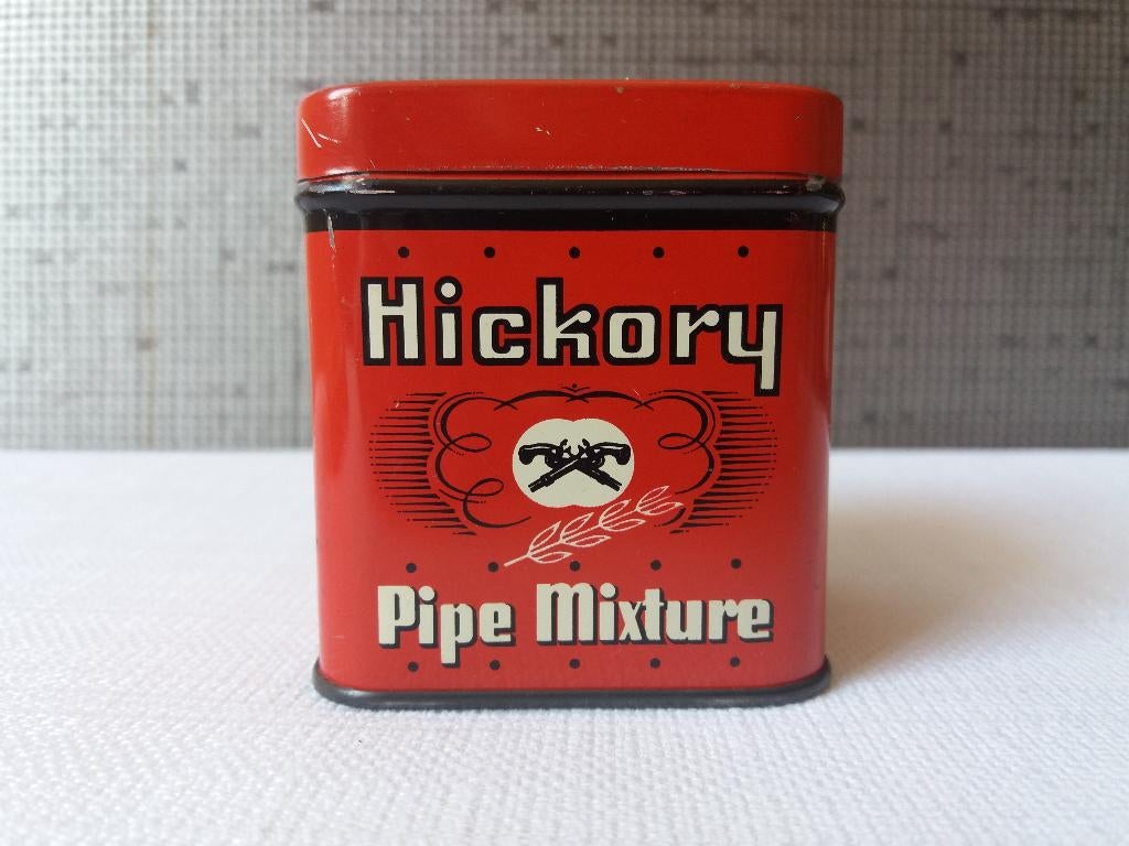 hickory pipe mixture smoking tobacco blik, Ophalen of Verzenden, Overige