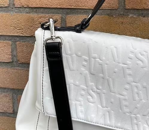 Desigual witte tas[v], Sieraden, Tassen en Uiterlijk, Ophalen of Verzenden, Nieuw, Wit, Handtas