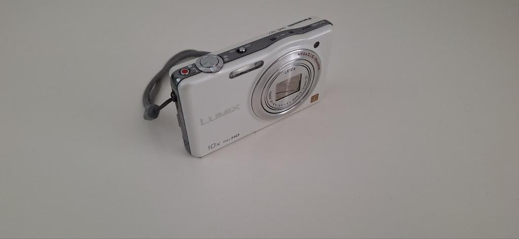 Panasonic Lumix DMC-SZ7 Compact Camera - Wit, Gebruikt, Compact, Ophalen of Verzenden, Overige Merken