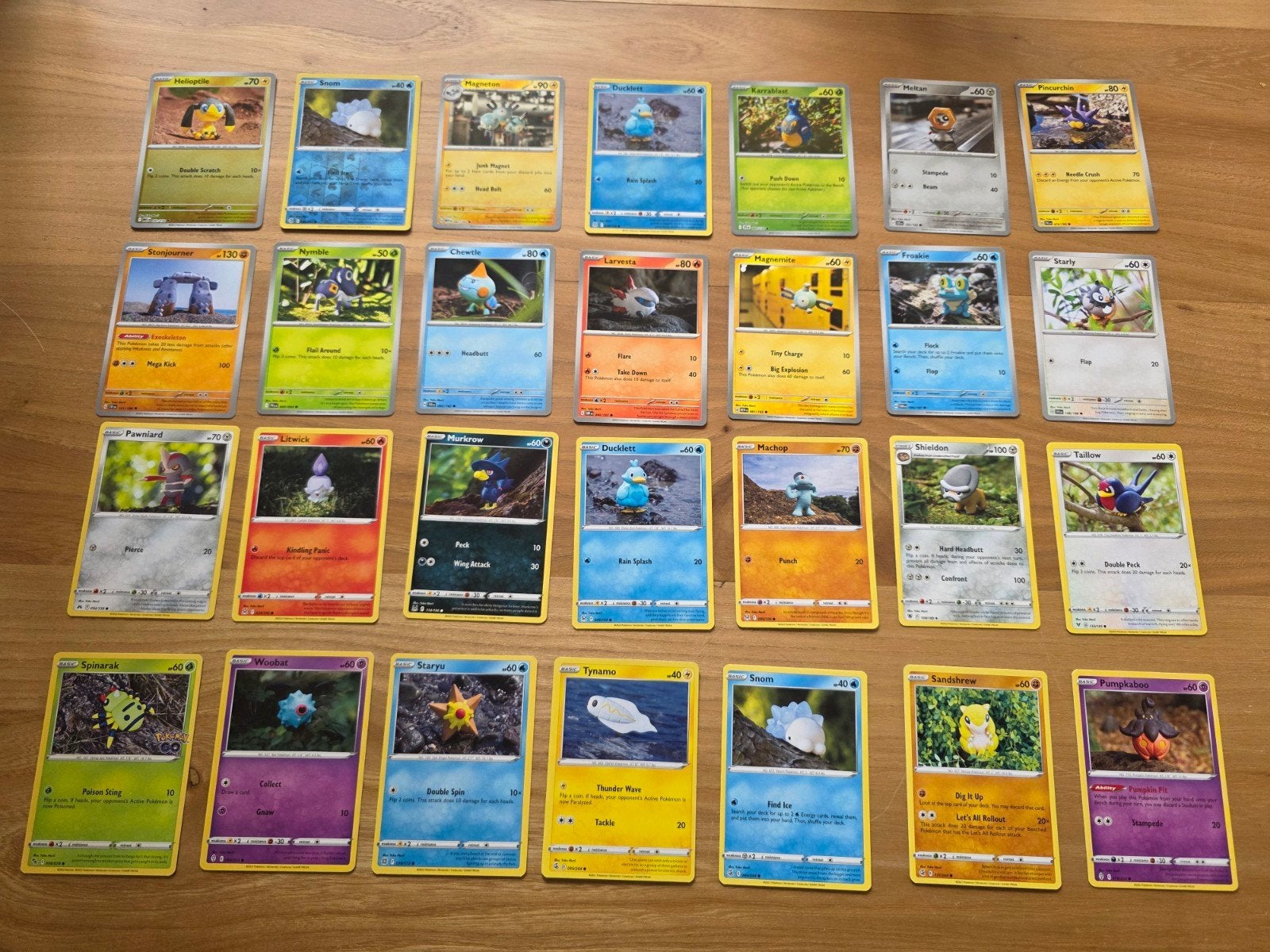 Yuka morri klei poppetjes pokemon kaarten, Ophalen of Verzenden, Meerdere kaarten