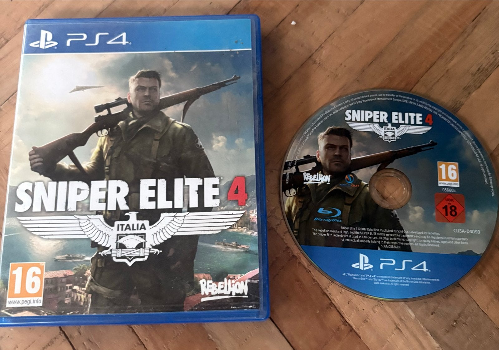 Sniper Elite 4 PS4 - Zo goed als nieuw, Online, Shooter, 1 speler, Ophalen of Verzenden