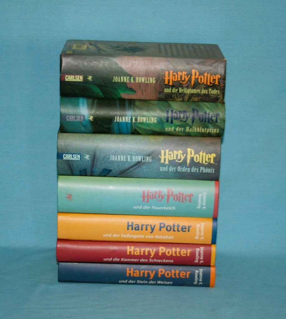 Harry Potter Boeken Compleet - Duitstalig, Boeken, Ophalen of Verzenden, Zo goed als nieuw, J.K. Rowling