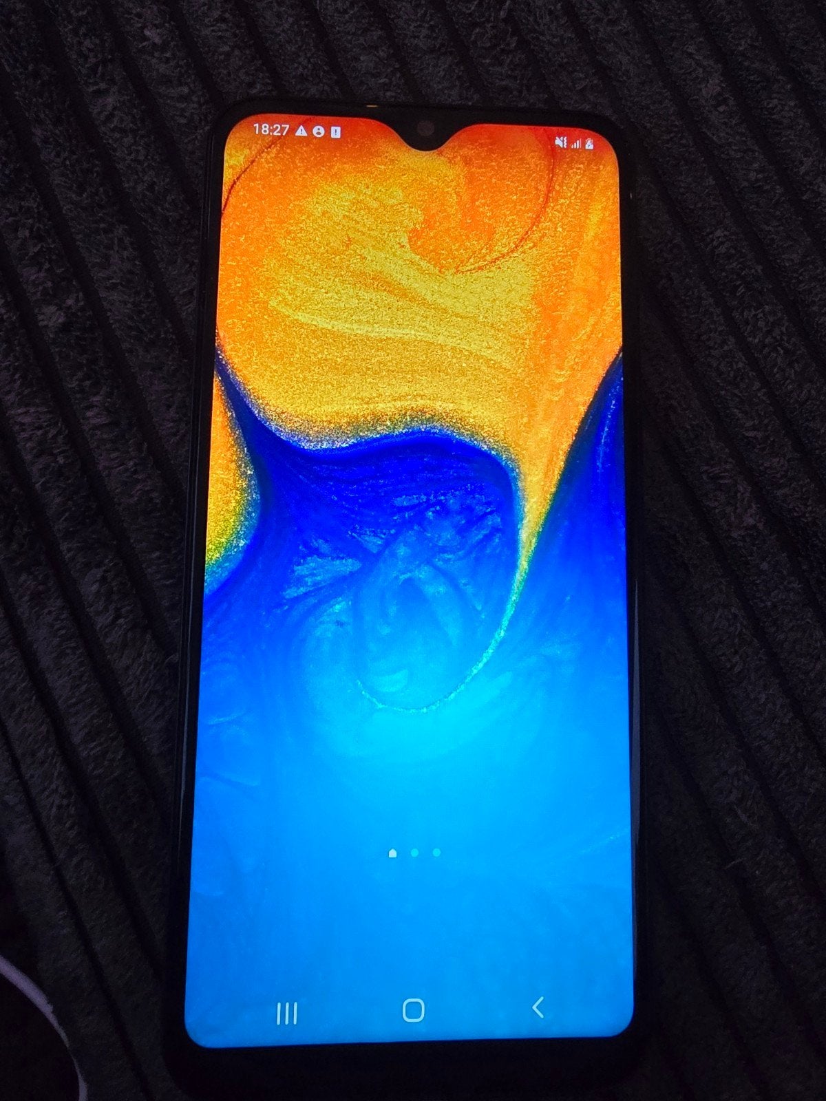 Samsung Galaxy A20e - Blauw - Zonder lader, Telecommunicatie, Ophalen, Blauw, Touchscreen, Zo goed als nieuw