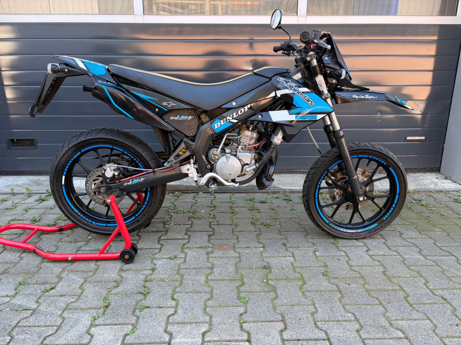 Derbi Senda Xtreme Schakelbrommer, Fietsen en Brommers, Ophalen, Zo goed als nieuw