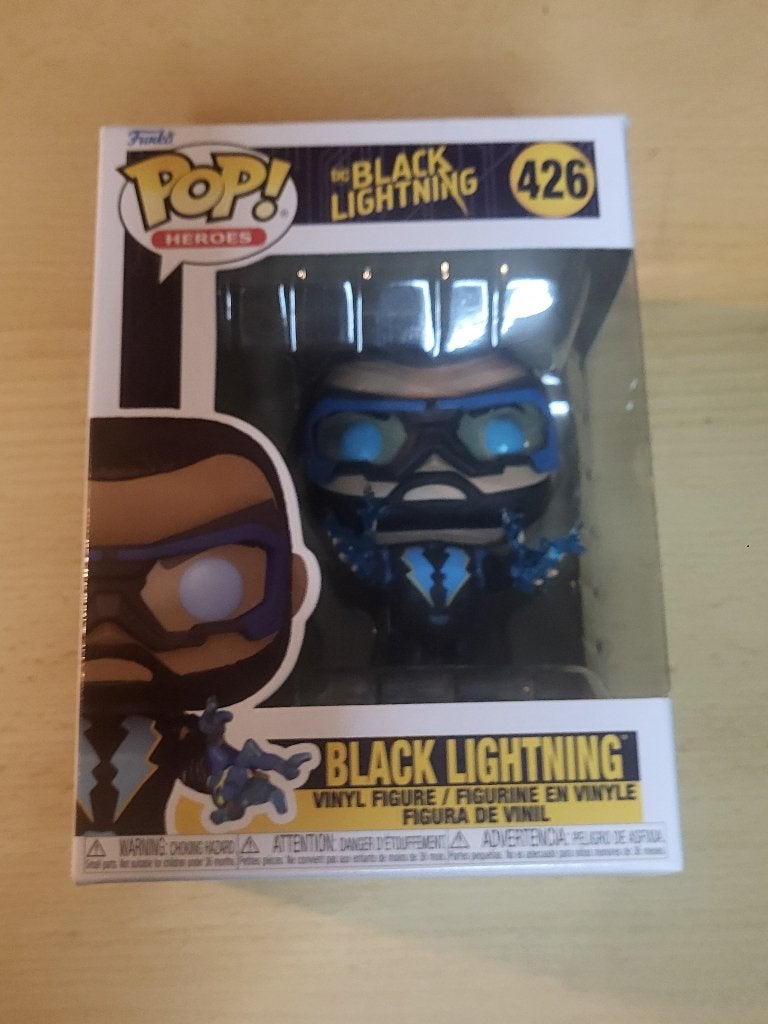 Funko Pop! Heroes DC - Black Lightning #426, Verzamelen, Poppetjes en Figuurtjes, Zo goed als nieuw, Ophalen of Verzenden
