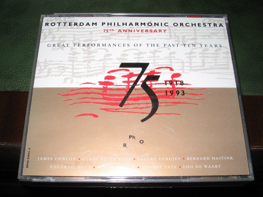 Rotterdam Philharmonic Orchestra – 75th Anniversary - , Cd's en Dvd's, Ophalen of Verzenden, Classicisme, Zo goed als nieuw, Kamermuziek