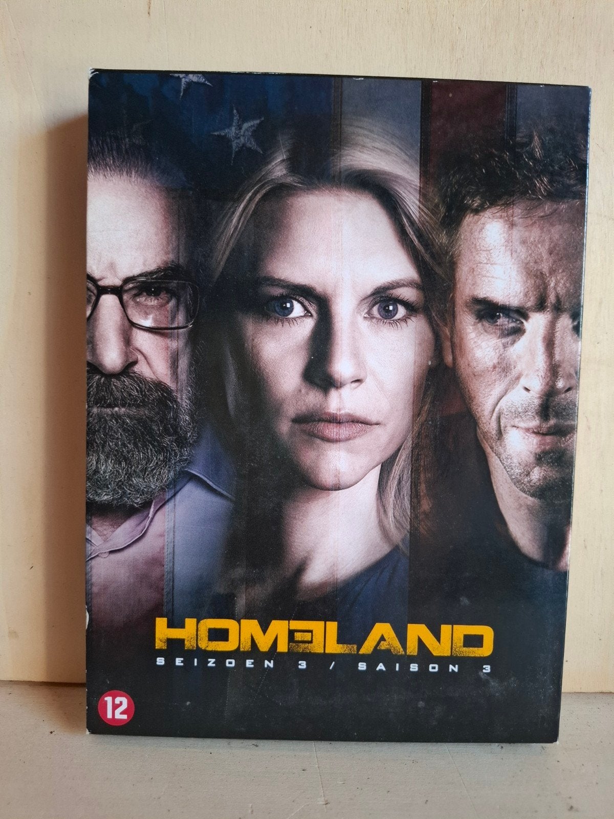 Homeland Seizoen 3 - Thriller Tv-serie - 4 DVD Box Set, Ophalen of Verzenden, Zo goed als nieuw, Thriller, Vanaf 12 jaar