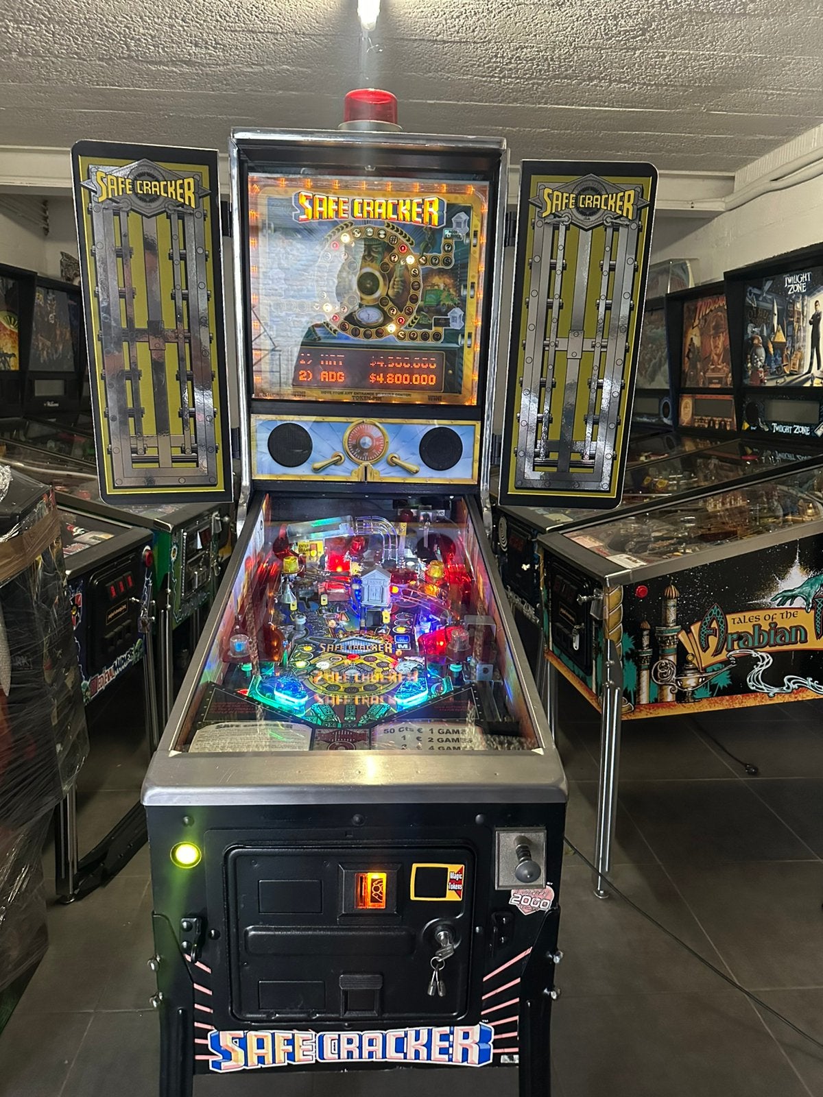 Safecracker Bally flipperkast, Ophalen, Gebruikt, Bally, Dot-matrix