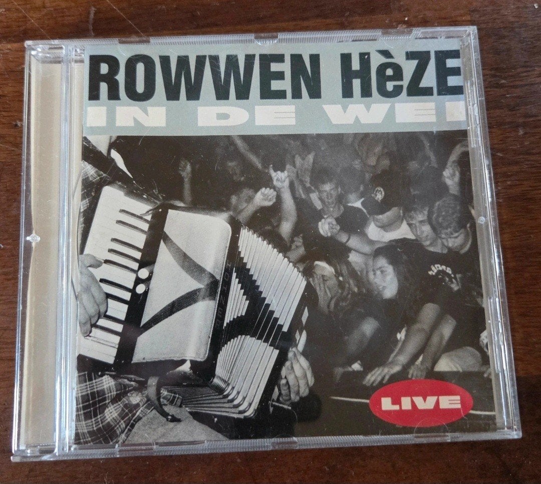 Rowwen Hèze: In de Wei (Live CD), Ophalen of Verzenden, Zo goed als nieuw, Folk, Live-album