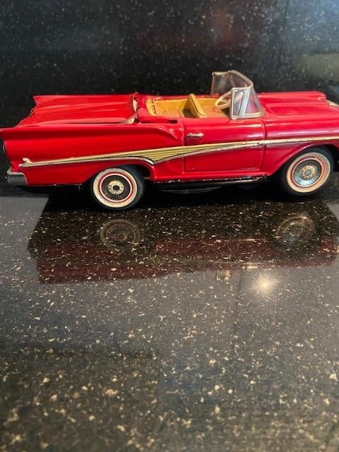 TN Nomura Ford Venus Japan blik litho. frictie battery toy, Antiek en Kunst, Antiek | Speelgoed, Ophalen of Verzenden