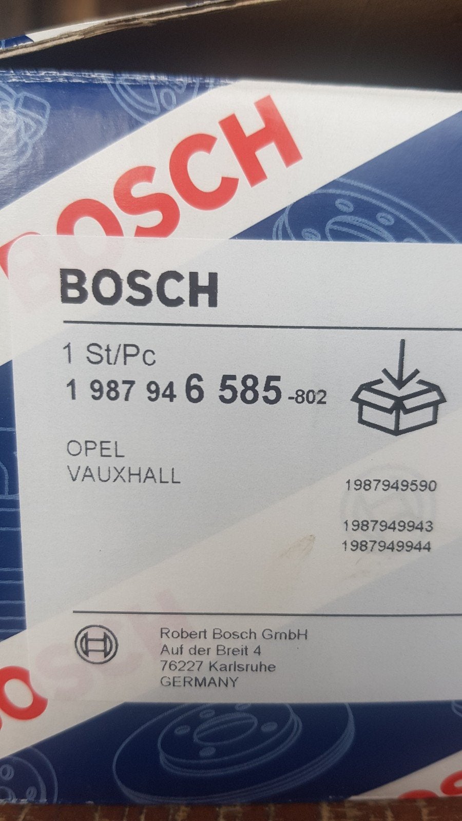 Bosch Distributieriem voor Opel/Vauxhall -Z18XE, Ophalen of Verzenden, Nieuw, Overige automerken