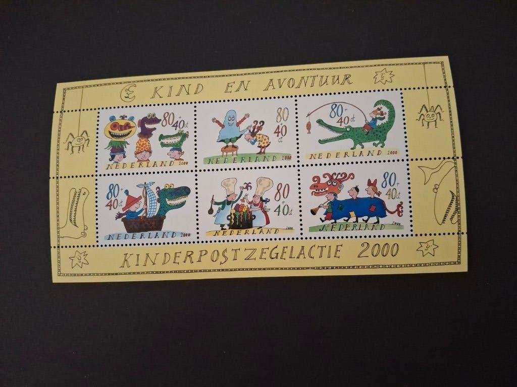 Kinderpostzegels 2000, Postzegels en Munten, Postzegels | Nederland, Ophalen of Verzenden