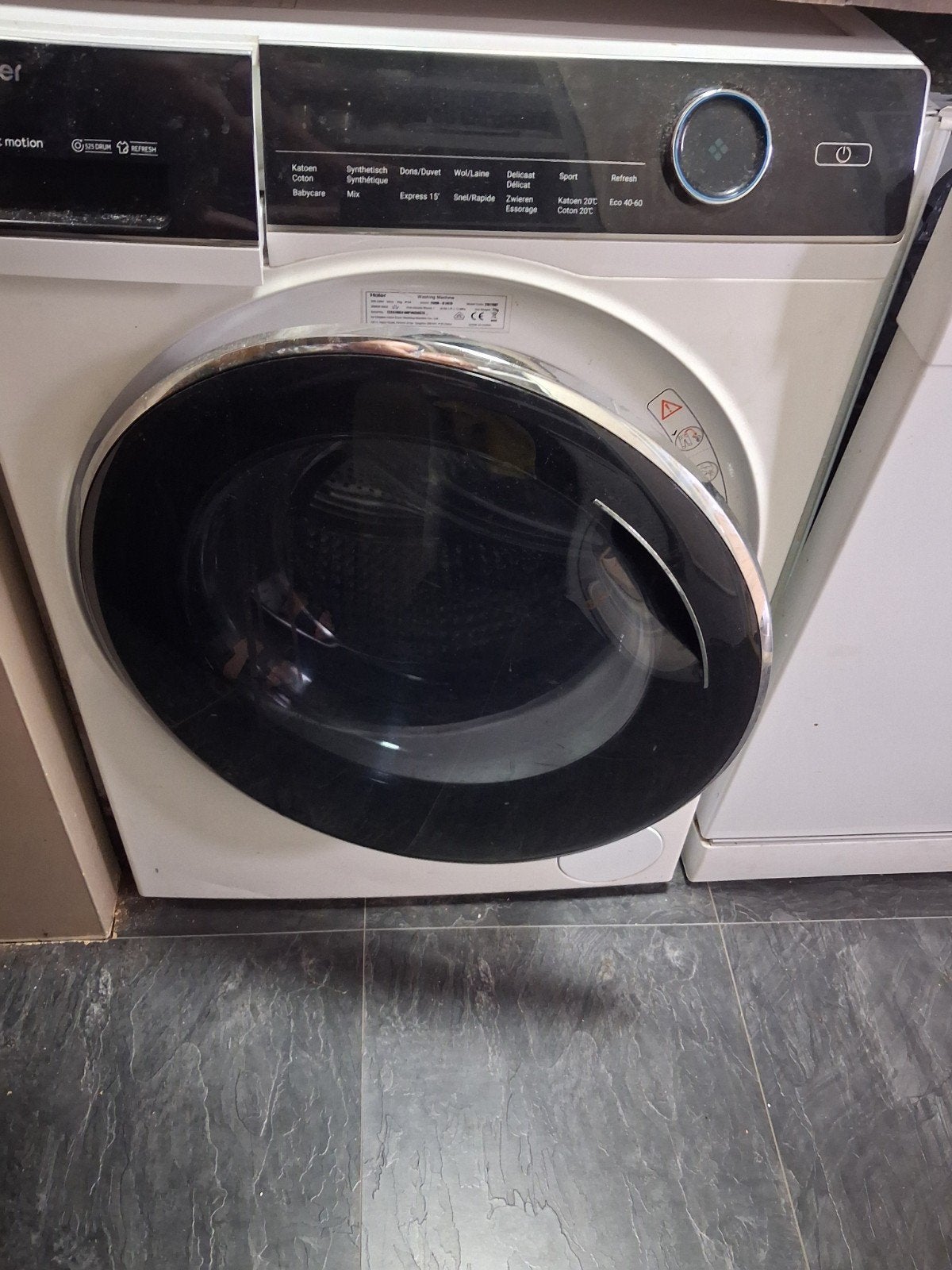 Haier Wasmachine - Direct Motion, Diverse Programma's, 1200 tot 1600 toeren, Gebruikt, 8 tot 10 kg, Ophalen of Verzenden