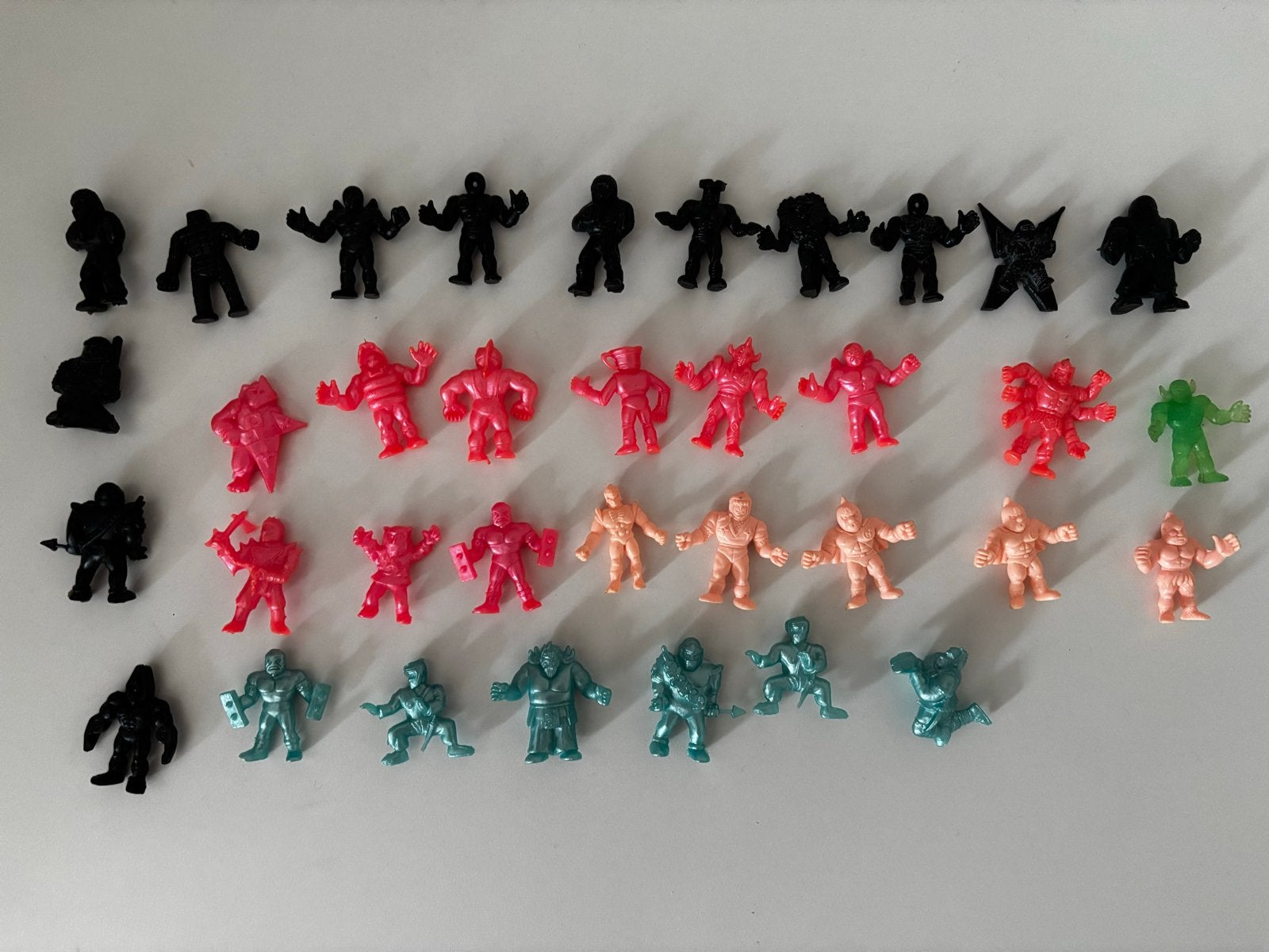 Vintage Exogini figuren collectie (35 stuks), Kinderen en Baby's, Ophalen of Verzenden, Zo goed als nieuw