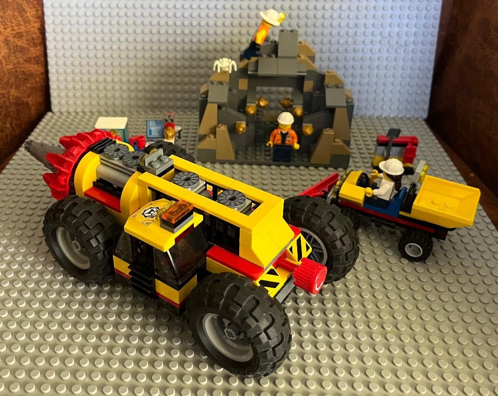 City 60186 Mining Heavy Driller, Kinderen en Baby's, Speelgoed | Duplo en Lego, City, Lego, Ophalen of Verzenden, Zo goed als nieuw