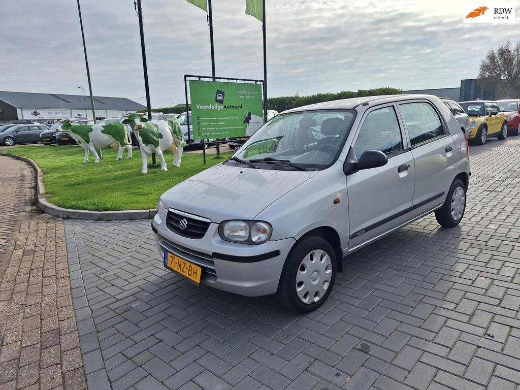 Suzuki Alto 1.1 GLX / AUTOMAAT / 62.882 km / APK april 2027, 4 cilinders, Origineel Nederlands, Bedrijf, Zilver of Grijs