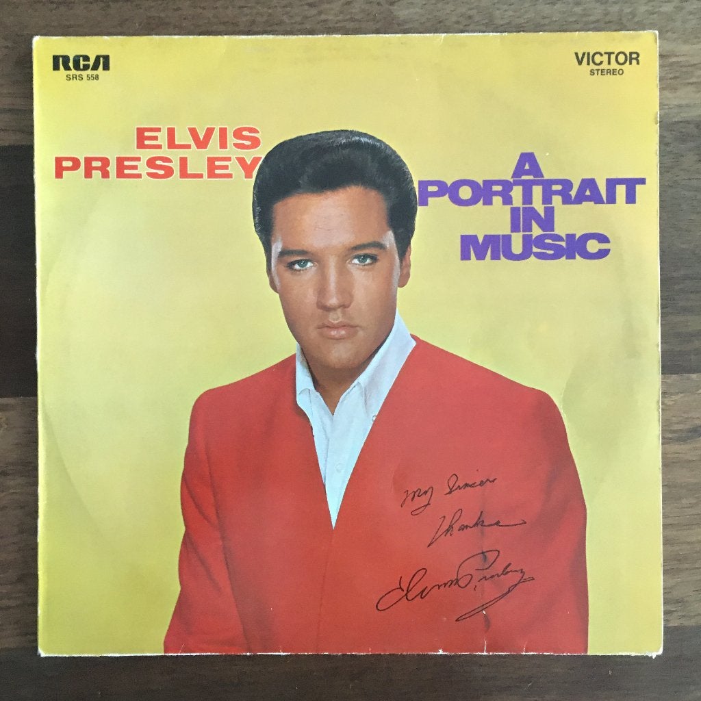 Vinyl LP Elvis Presley A Portrait In Music, LP, Gebruikt, Pop, Ophalen of Verzenden