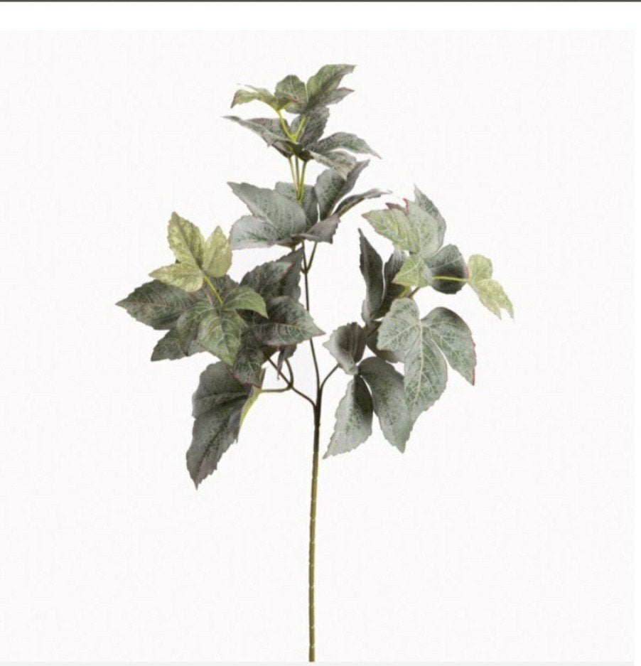 Kunst druiven blad 55 cm - voorjaar - zomer - zijdenbloemen, Huis en Inrichting, 55 cm, Nieuw, Ophalen of Verzenden, Kunsttak