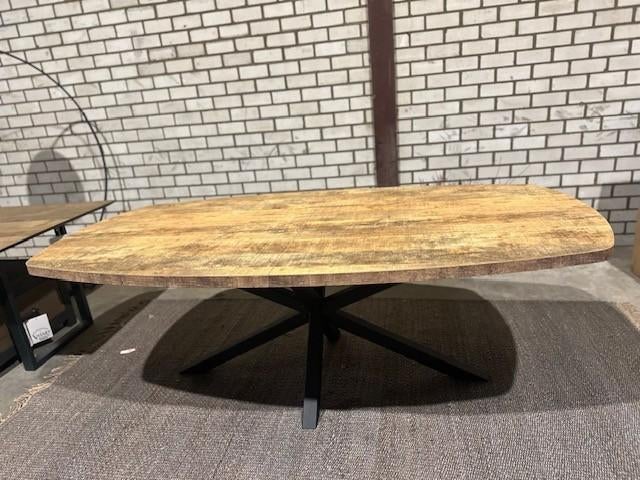 Uitschuiftafel 220x277x120 cm lamilux, Huis en Inrichting, Ophalen, Kunststof, Info@vissermeubelen.nl, Maxfurn