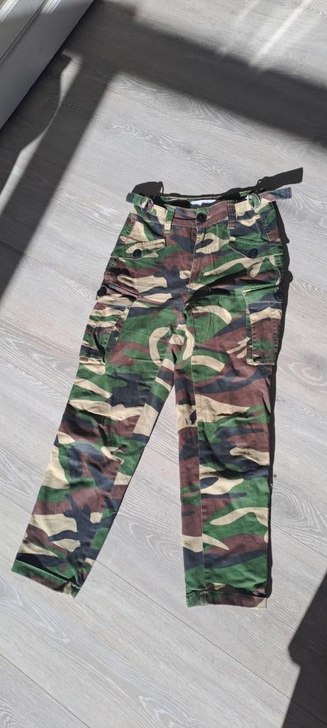 Bershka Cargo Broek Maat 36 Camouflageprint, Ophalen of Verzenden