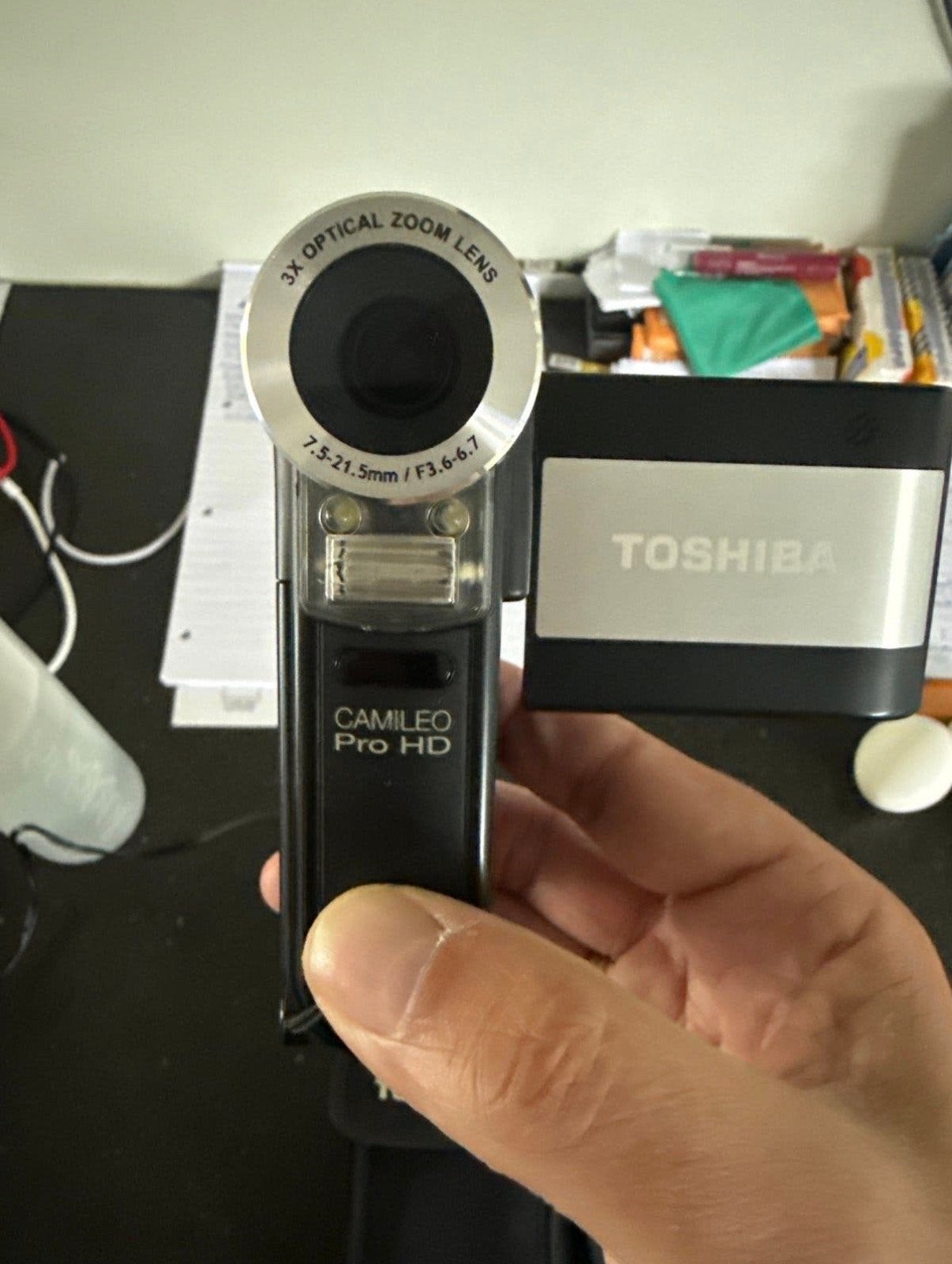 Toshiba Camileo Pro HD videocamera, Audio, Tv en Foto, Ophalen, Full HD, Overige soorten, Minder dan 8x