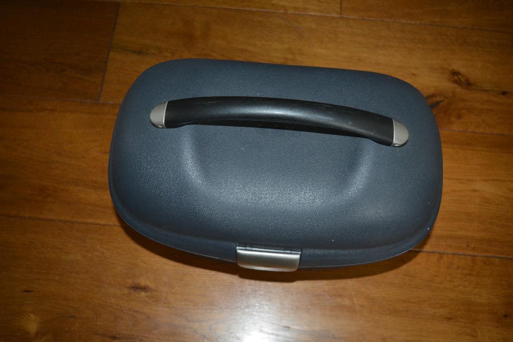 beatycase, Samsonite, ongebruikte hardcover Beautycase, Met slot, Nieuw, Ophalen of Verzenden, Grijs