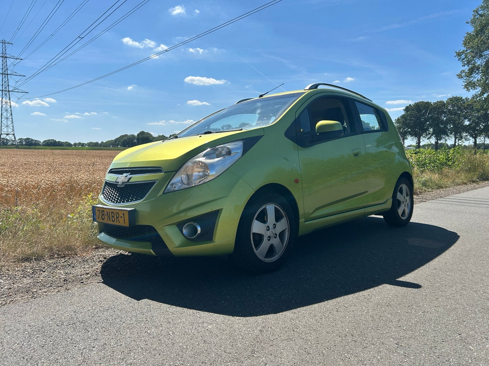 Chevrolet Spark 1.2 2010 Groen, Voorwielaandrijving, 4 cilinders, Origineel Nederlands, Particulier