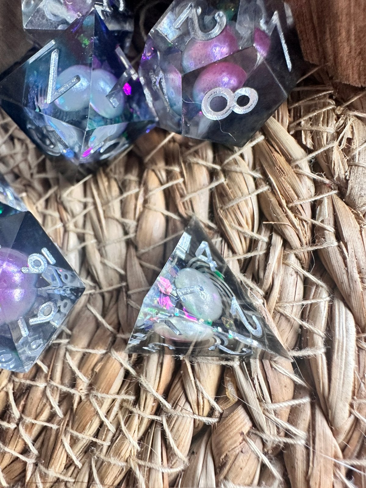 DND dice / universum / dobbelstenen / D&D / RPG / Nieuw, Ophalen of Verzenden, Nieuw