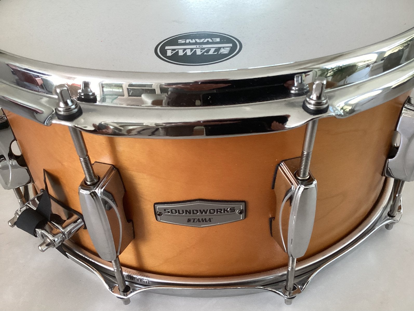Te koop Tama Soundworks snare, Ophalen of Verzenden, Zo goed als nieuw, Tama