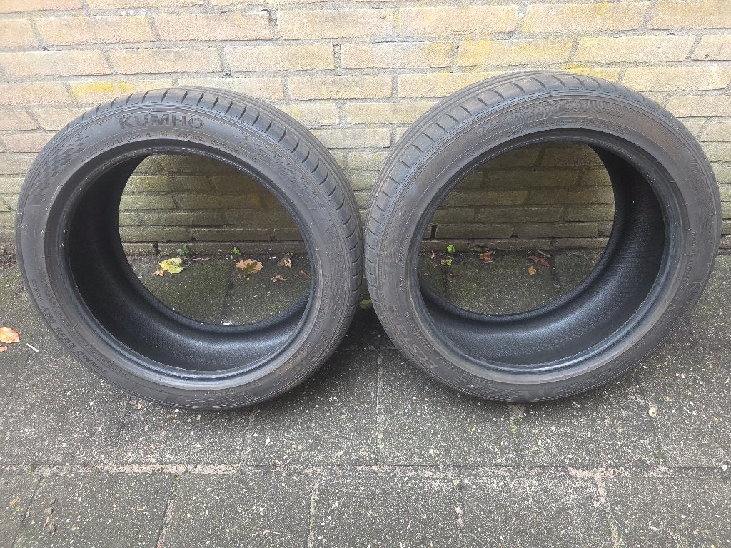 2x Kumho Ecsta PS 71 255/40 R18 6mm, Auto-onderdelen, Banden en Velgen, Ophalen, 18 inch, Gebruikt, 255 mm
