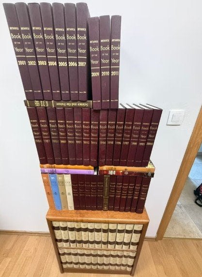 Encyclopaedia Britannica-collectie, Ophalen, Complete serie, Zo goed als nieuw, Algemeen