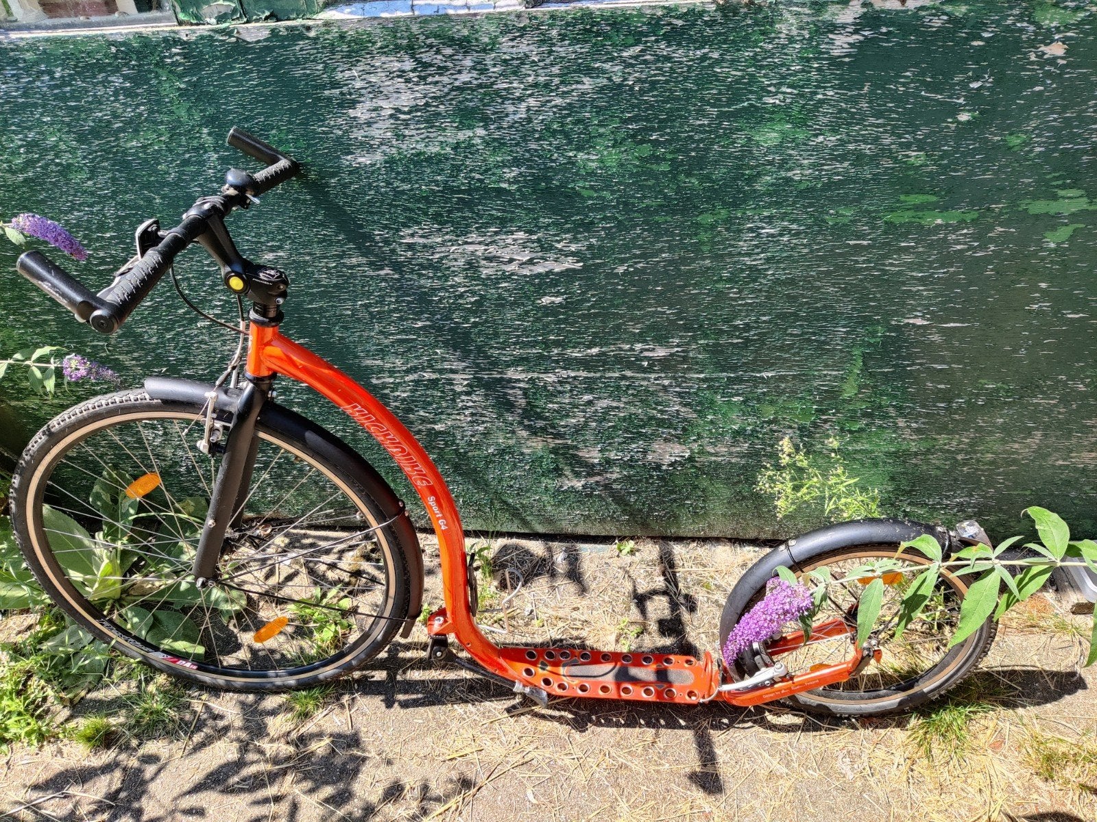 kickbike sport G4, Fietsen en Brommers, Ophalen, Gebruikt, Staal, Minder dan 47 cm