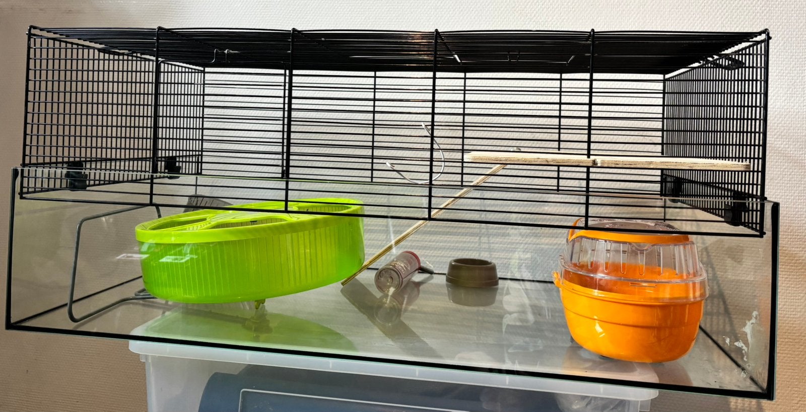 Hamsterkooi Interzoo Vision 78 inclusief accesoires, Kooi, Zo goed als nieuw, Hamster, 75 tot 110 cm