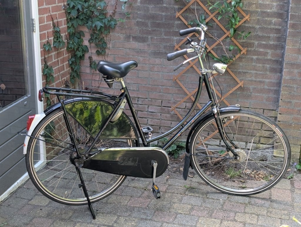 Gazelle Populair Toer Omafiets (57cm / Trommelrem / 3 vers.), Ophalen, Gebruikt, Versnellingen, 56 cm of meer