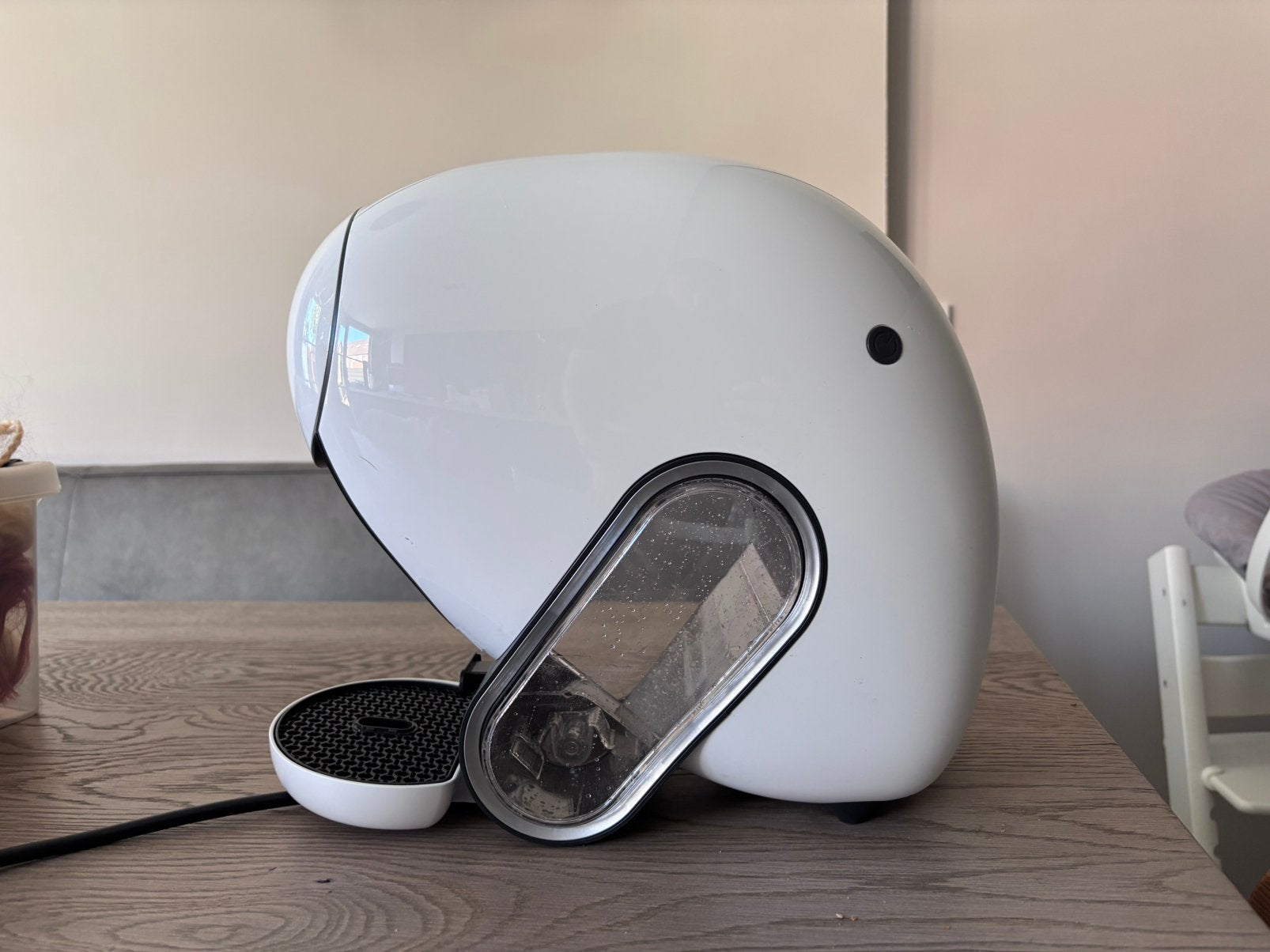 Krups Dolce Gusto Drop KP3501 – Wit – Compleet, Ophalen of Verzenden, Zo goed als nieuw, Koffiemachine