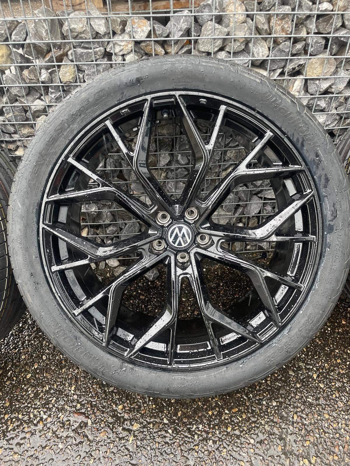 22” Volkswagen Touareg velgen 5x112 + Hankook 285 35 22 new, Banden en Velgen, Nieuw, Overige maten, Ophalen of Verzenden