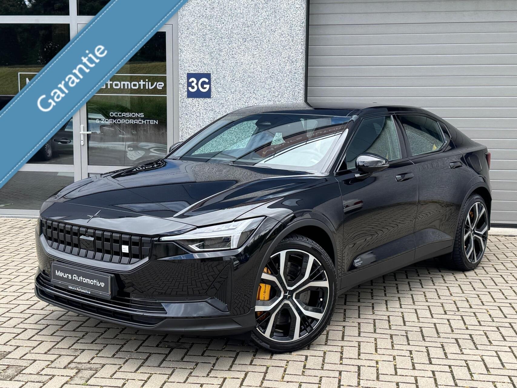 Polestar 2 Long Range Dual Motor Performance 78 kWh Pano/Har, Auto's, Polestar, Stof, Gebruikt, 2113 kg, Zwart