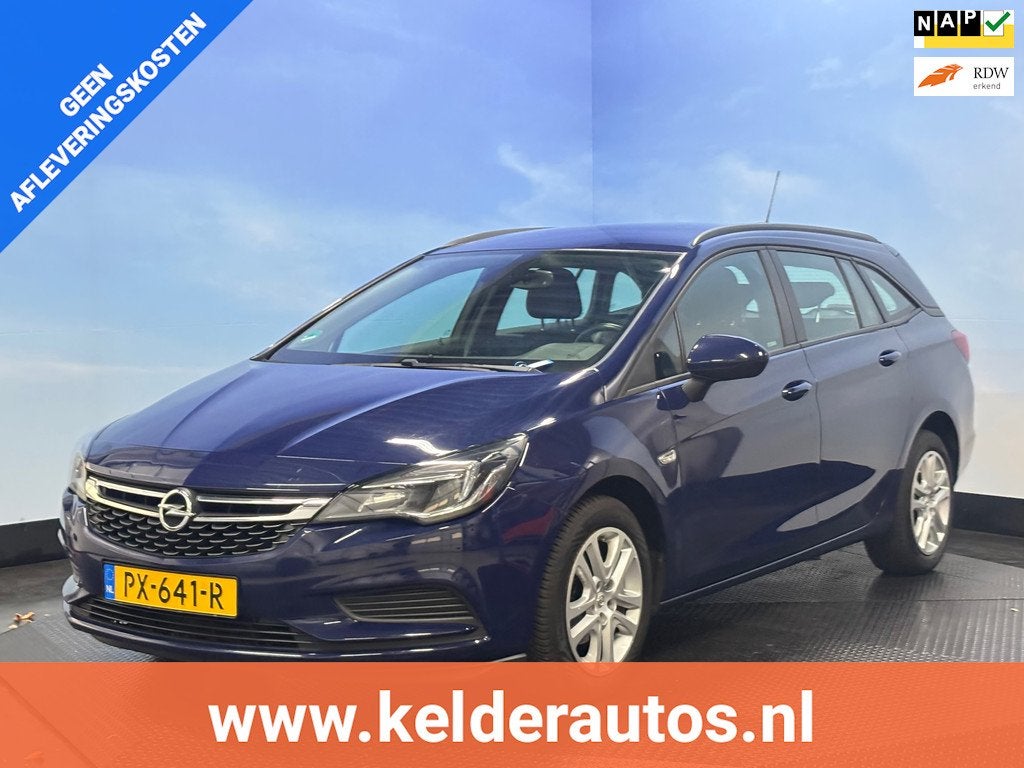 Opel Astra Sports Tourer 1.0 Online Edition Airco | Cruise |, Voorwielaandrijving, Stof, Gebruikt, 1178 kg