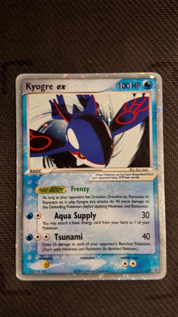 Kyogre ex 37 Nintendo Black Star Promos | Pokemon kaart, Ophalen, Nieuw, Losse kaart, Foil