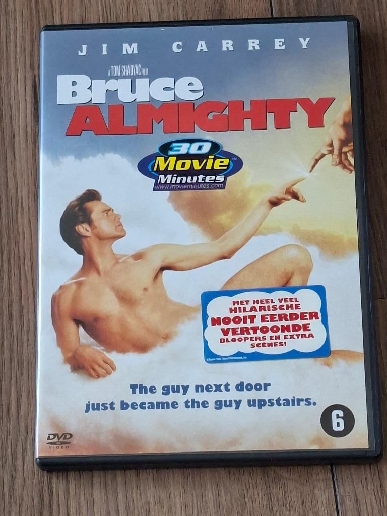 bruce almighty , en mr poppers penguins, Alle leeftijden, Ophalen of Verzenden, Zo goed als nieuw, Actiekomedie
