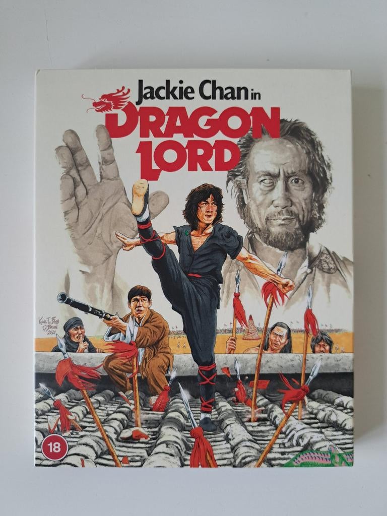Jackie Chan - Dragon Lord [88 Films Blu-ray] - gelimiteerd, Cd's en Dvd's, Blu-ray, Ophalen of Verzenden, Zo goed als nieuw, Actie