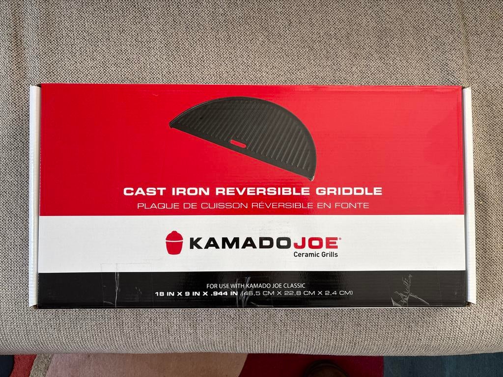 Kamado Joe Classic Gietijzer Grillplaat (Nieuw), Tuin en Terras, Barbecue-accessoires, Ophalen, Nieuw