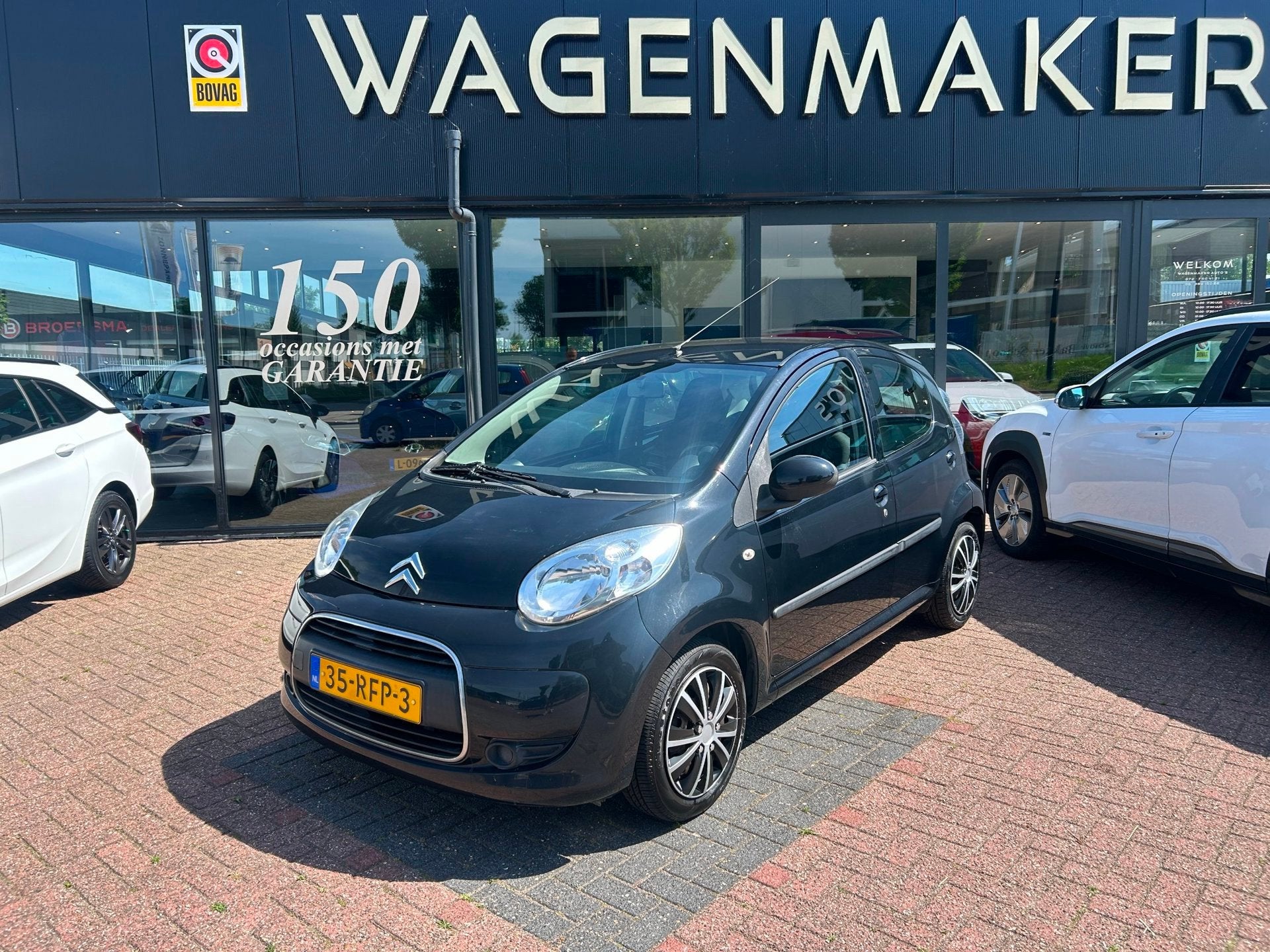 Citroen C1 1.0-12V Selection Airco|Elektrische pak|Goed OH, Voorwielaandrijving, Euro 5, Gebruikt, 4 stoelen