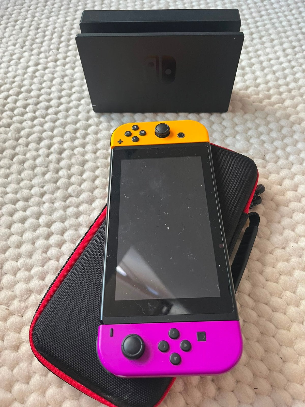 Nintendo switch, Ophalen of Verzenden, Zo goed als nieuw, Met 2 controllers, Switch Original