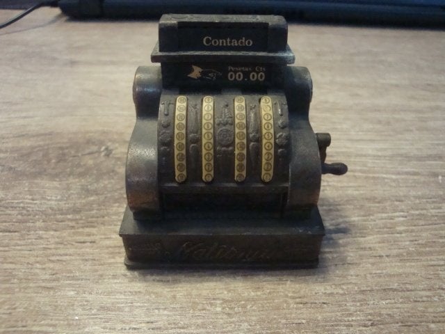oude klein kassa, Antiek en Kunst, Ophalen of Verzenden
